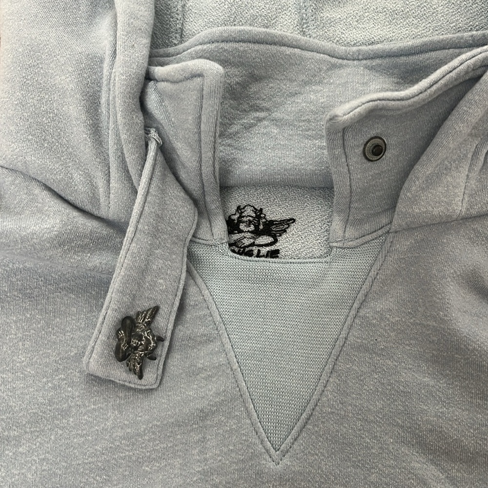 Boys Lie Blue Cupid Collared Hoodie Sweatshirt - Picture 4 of 6